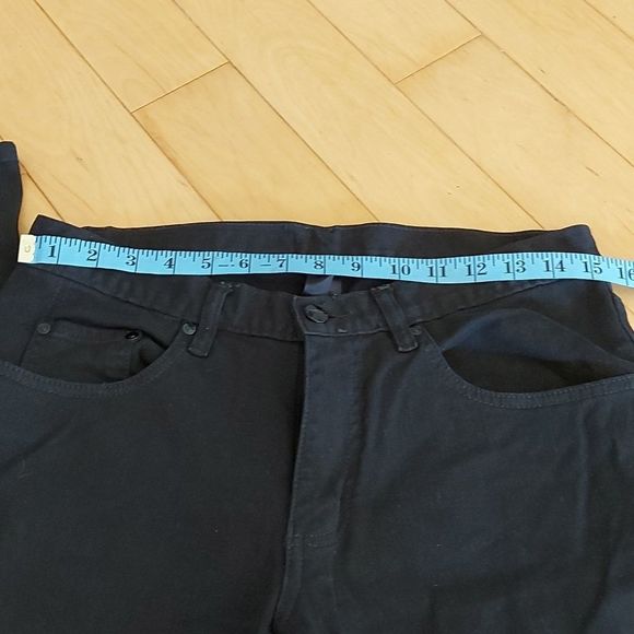 🌟New Price 2/$32🌟 NOBODY black jean sz. 32W 34L - Picture 2 of 6